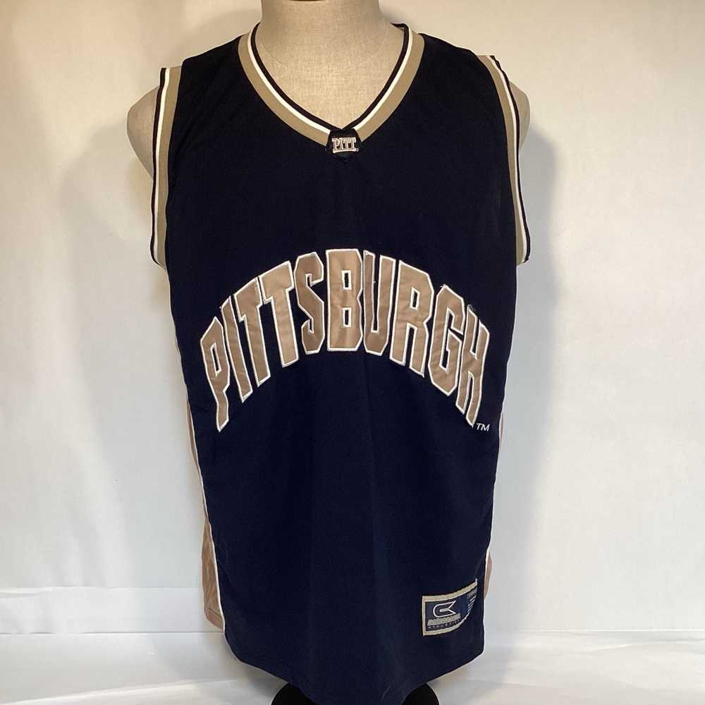 Colosseum Pitt Panthers vintage mens basketball jersey size XL
